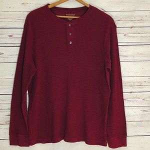 LAST CHANCE Sonoma Long Sleeve 3 Button Crew XL